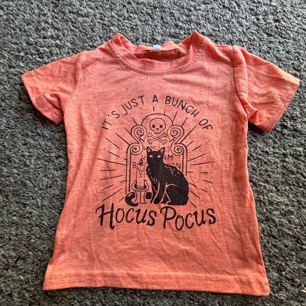 Halloween Orange Hocus Pocus Shirt
